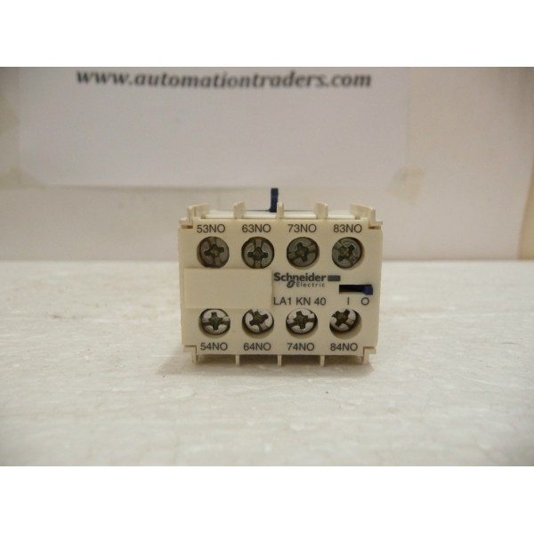 Auxiliary Contact Block, LA1KN40, Schneider, Indonesia 